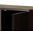 Hazen Espresso Finish Wine Cabinet