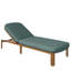 Chaise longue d'extérieur en bois d'acacia Kiren avec dossier inclinable à 3 positions-129155634