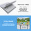 Ensemble de piscine en pierre Best Max Steel Pro Prismatic de Bestway, construction durable, assemblage facile-107156115