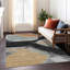 Tapis abstrait lavable à la machine intérieur / extérieur ACN2571-709900230-709900238
