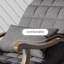 Chaise berçante en bois massif-99142997