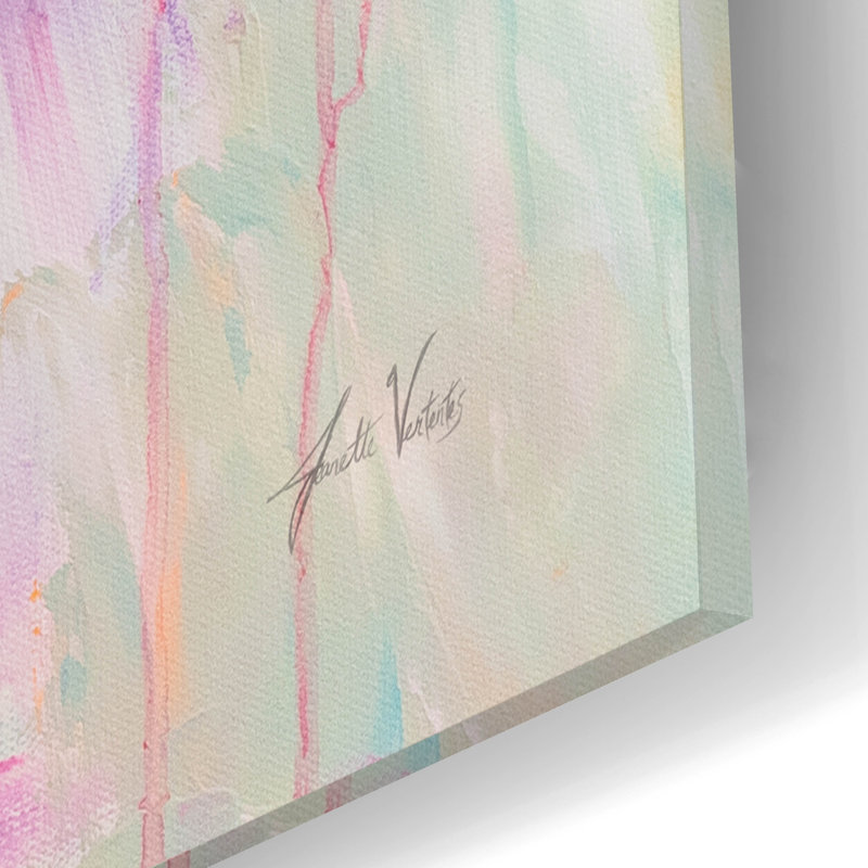 «Winsome Copie 2» par Jeanette Vertentes, H 12 po x l 12 po x P 0,13 po