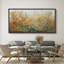 «Orange Green Wildflower», art mural, impression numérique sur toile, art numérique-111653971-111653972