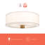 Plafonnier semi-encastré 3 lumières 24,125 po Theo-66310808