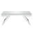 Mzatl Ashwika Glass Top Rectangular Coffee Table