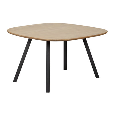 Mosquera Oak Square Wood Top Dining Table