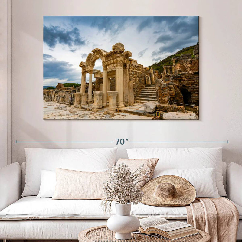 Ravi Ephesus Ruins, 34" H x 51" W
