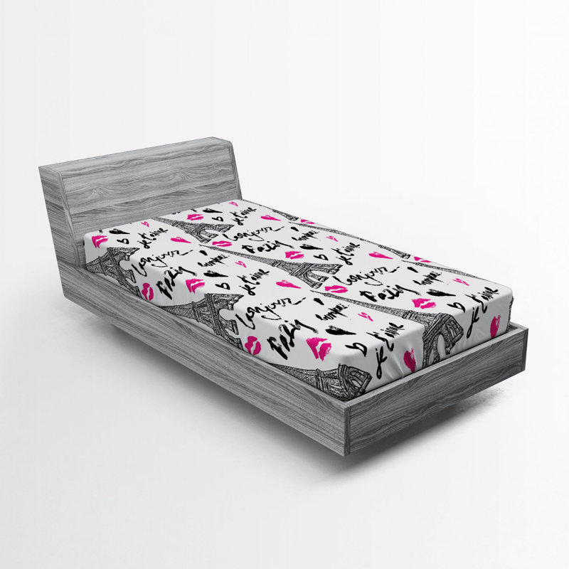 Microfiber Fitted Sheet, Twin Fitted Sheet