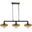 Sudlersville 3 - Light Black Kitchen Island Pendant