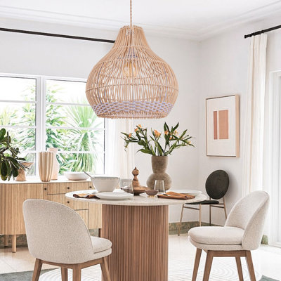 Desota 1 - Light Natural Dome Pendant