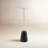 Maisel Metal and Marble Pedestal End Table-1805602968-1805603045