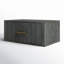 Nantucket Zumbrota Gray Wood Nightstand