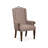 20'' H Fabric Upholstered Pine Parsons Chair