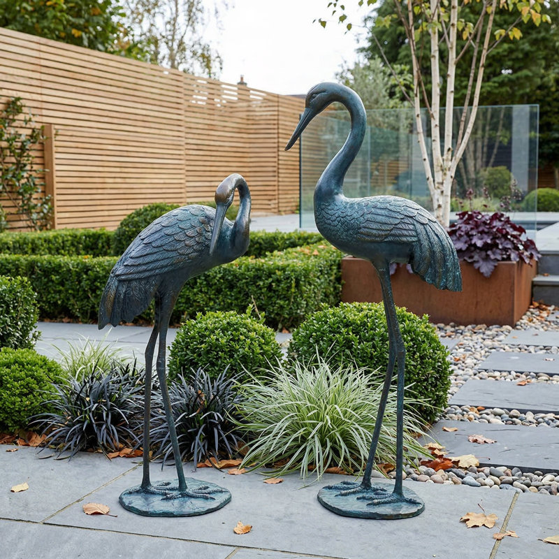 Animals Weather Resistant Rust Resistant Metal Garden Statue