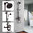 Exposed Thermostatic Tub and Shower System by Strom Living P1049Z-17490910