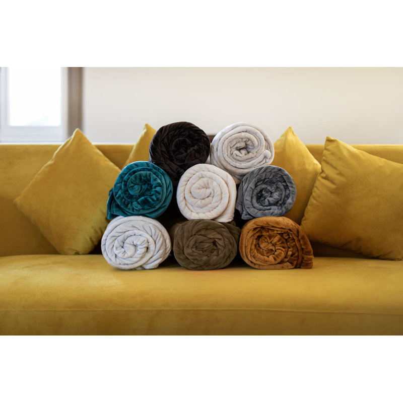 Rolen Blanket, W220 x L240cm, Ivory