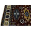 Tapis décoratif rouge vin nouée à la main oriental