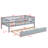 Daybed With Trundle And Fence Guardrails-1453241675-1453241686