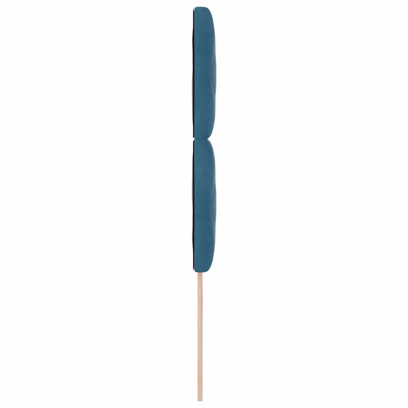 Headboard, Dark Blue, 118cm H x 100cm W x 7cm D
