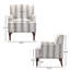 Upholstered Linen Blend Armchair-453536776