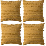 Cotton Blend Reversible Pillow Cover