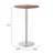 Bergen Bar Table Walnut