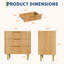 43.18 cm W Chest of 3 Drawers-495051424