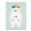 Art sur toile Anja «Be Brave Polar»-33246534