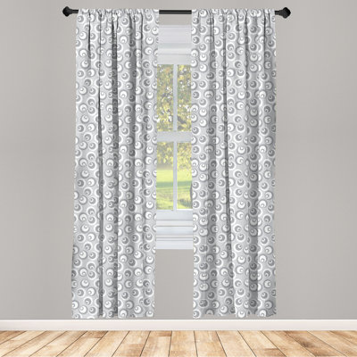 Psychedelic Semi-Sheer Rod Pocket Sliding Panel