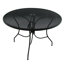 Redmond Round Outdoor Dining Table Umbrella Hole , 44 " W 44 " D
