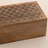 Handcrafted Mango Wood Jewelry Box with Carved Lid-120472270
