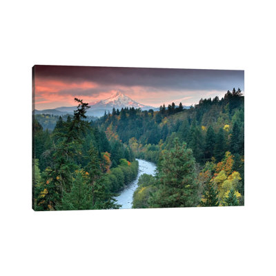Mt. Hood Autumn II by Dennis Frates - Print on Canvas
