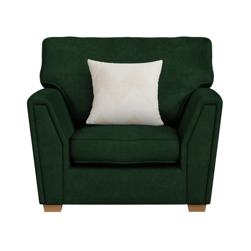 Upholstered Armchair, Nutmeg