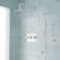 Tosca Complete Shower System with Rough-in Valve