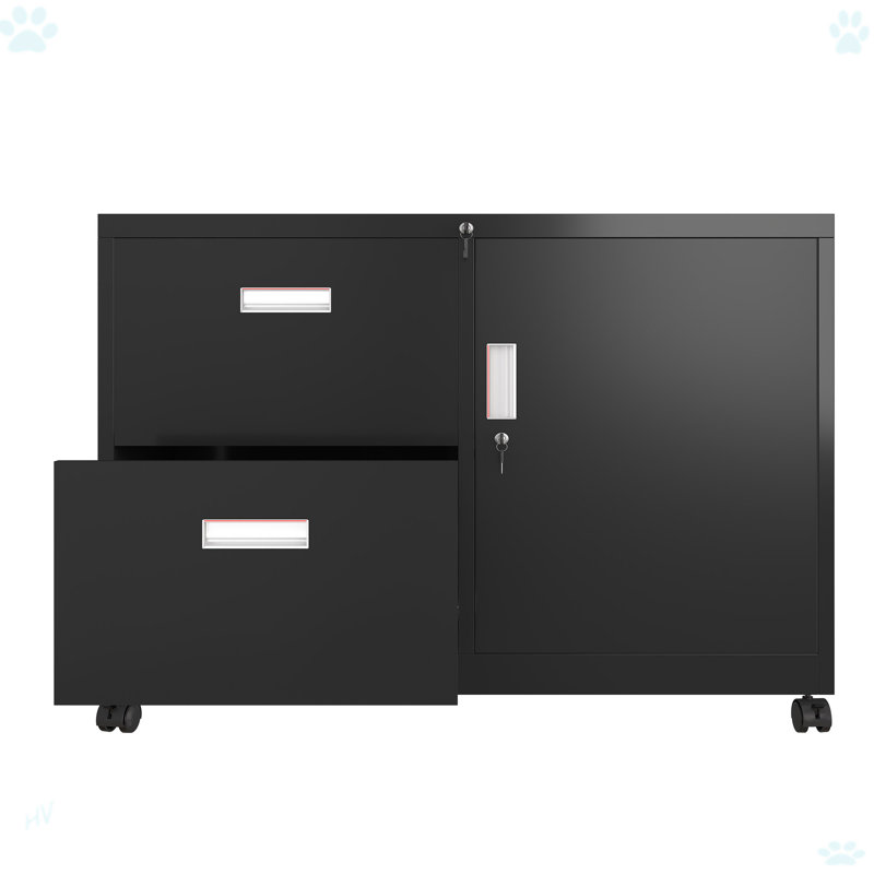 Eckert 17.79 " Wide Vertical Filing Cabinet