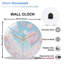 Horloge murale horloge murale en verre 12 "
