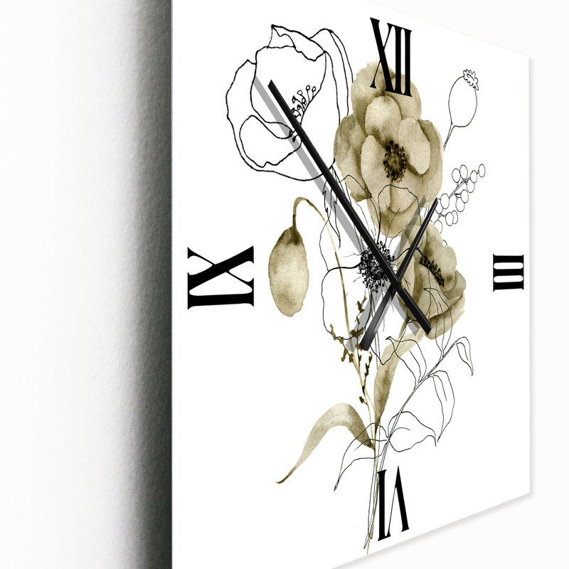 Metal Wall Clock, Medium