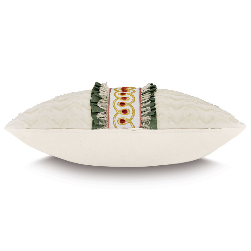 Manderley Fringe Decorative Pillow
