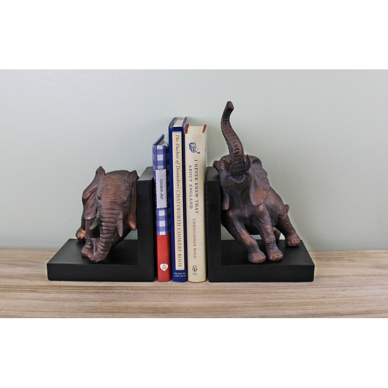 Resin Non-Skid Bookends
