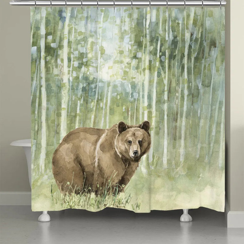 Rideau de douche Nature's Call Bear