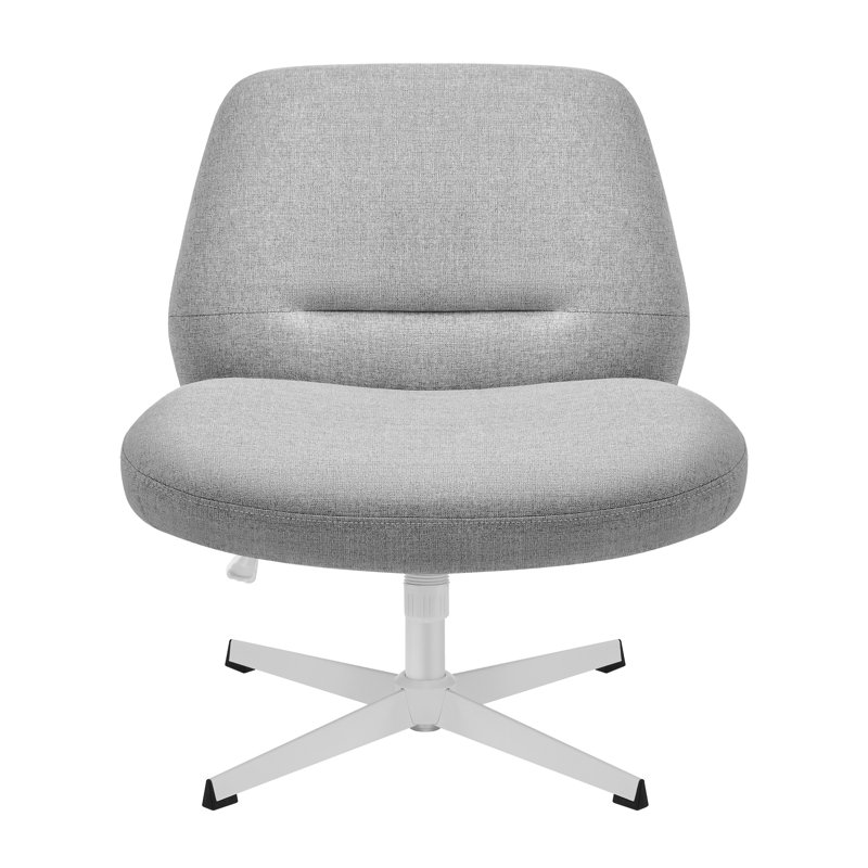 Rentiesville Cotton Blend Office Chair, Gray