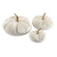6-Piece Velvet Pumpkin Sculpture