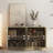 55'' Fluted Sideboard With Adjustable Shelves-219291009