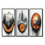 «White Pure Mountain Nature Landscape I», ensemble d'art mural paysage de 3-535164852-535164873-535164876