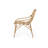 Accent Chairs For Backyard - Brown, 28.88In.D X 23.54In.W 32.69In.H, And Iron Iron, Open Weave
