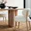 Table de salle à manger saine en bois massif-1634854328