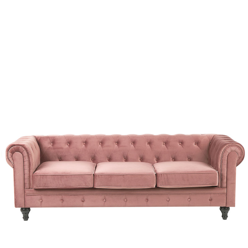 Paseo 3 Seater Sofa, Pink
