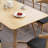 Nordic Minimalist Dining Table-123988613