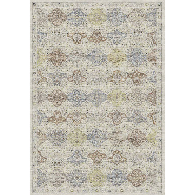 ANCIENT GARDEN 3.11X5.7 57279-9295 CREAM/MULTI, Rectangle 3'11" x 5'7"