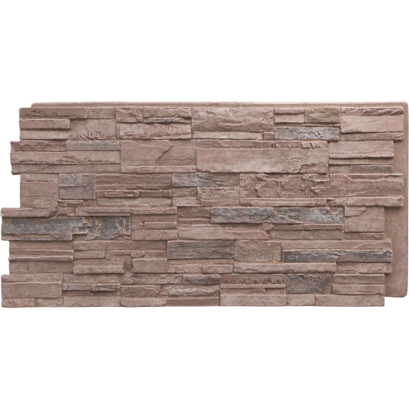 EverStone Cascade Faux Stone Panel, Shasta